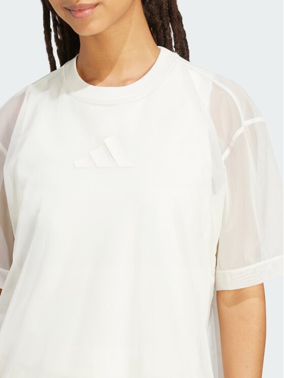 adidas adidas T-Shirt 151623 Biały Loose Fit