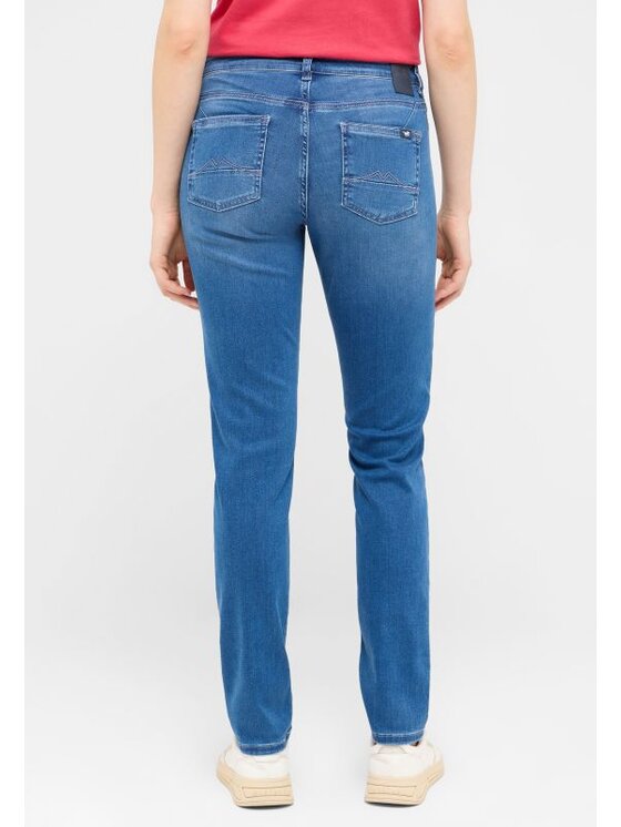 Mustang Mustang Jeansy Style Crosby Relaxed Slim Niebieski Slim Fit