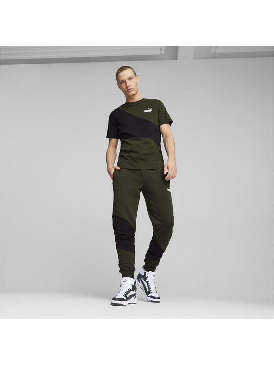 Puma Puma T-Shirt 673380 Zielony Regular Fit