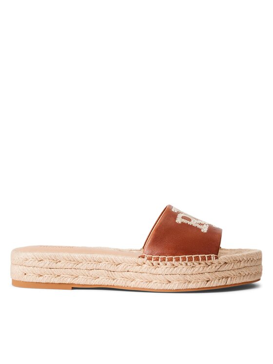 Lauren Ralph Lauren Espadrile 802935847001 Rjava