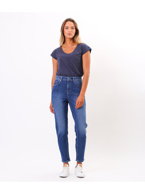 Lee Cooper Lee Cooper Jeansy MATEA Niebieski Mom Fit