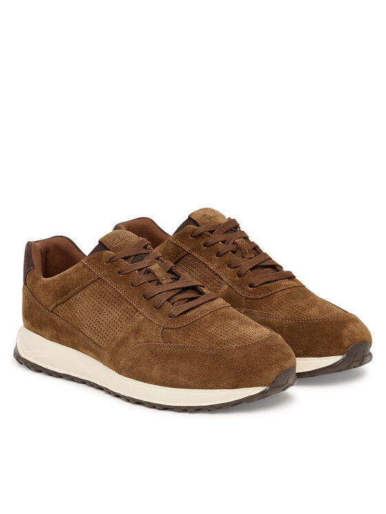 Clarks Clarks Sneakersy Radwell Tie 26186564 Hnědá