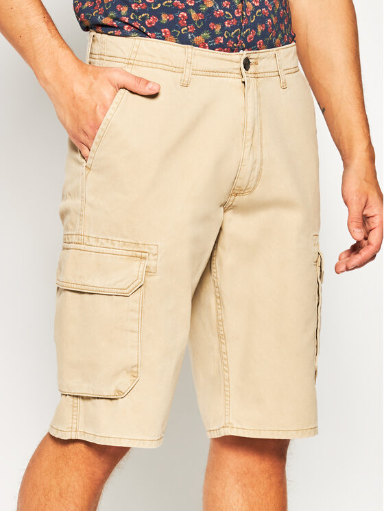 Wrangler Wrangler Pantaloncini di tessuto Cargo W15DKC58N 112126791 Marrone Regular Fit