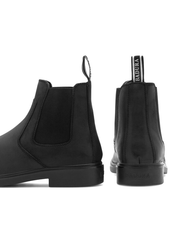 Badura Badura Klassische Stiefeletten DYLAN-01 MI08 Schwarz