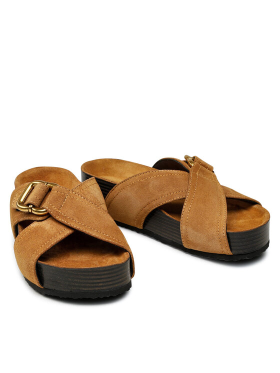 GINO ROSSI Gino Rossi Šlepetės 22SS40 Ruda