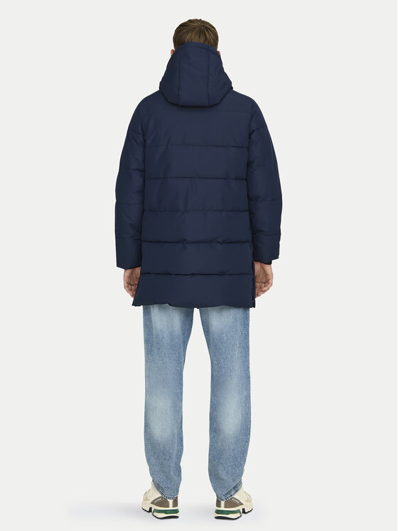 Only & Sons Only & Sons Zimní bunda 22020156 Tmavomodrá Regular Fit