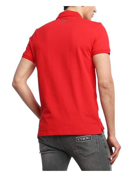 KARL LAGERFELD KARL LAGERFELD T-shirt kl22mpl01-rosso Rosso Regular Fit