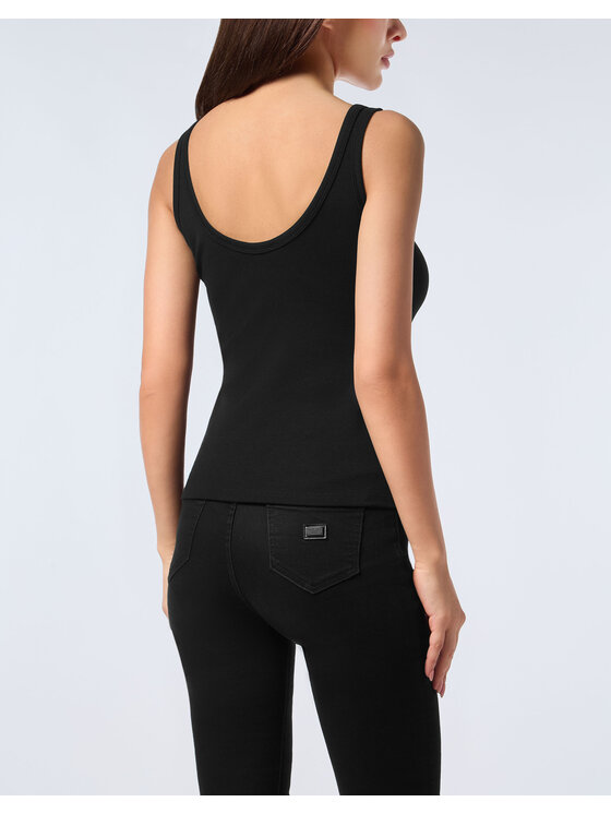 PHILIPP PLEIN PHILIPP PLEIN Tank top 25575 Čierna