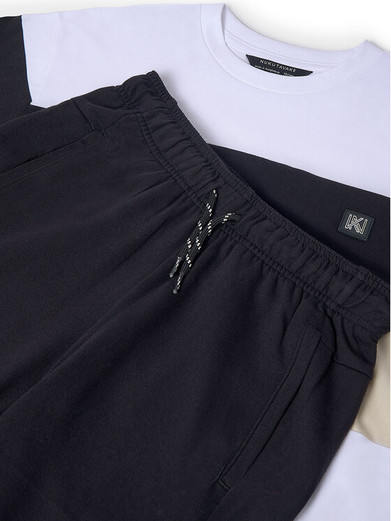 Mayoral Mayoral Set T-Shirt und Shorts 6691 Schwarz Regular Fit