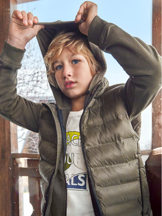 Mayoral Mayoral Gilet 7396 Marrone Regular Fit