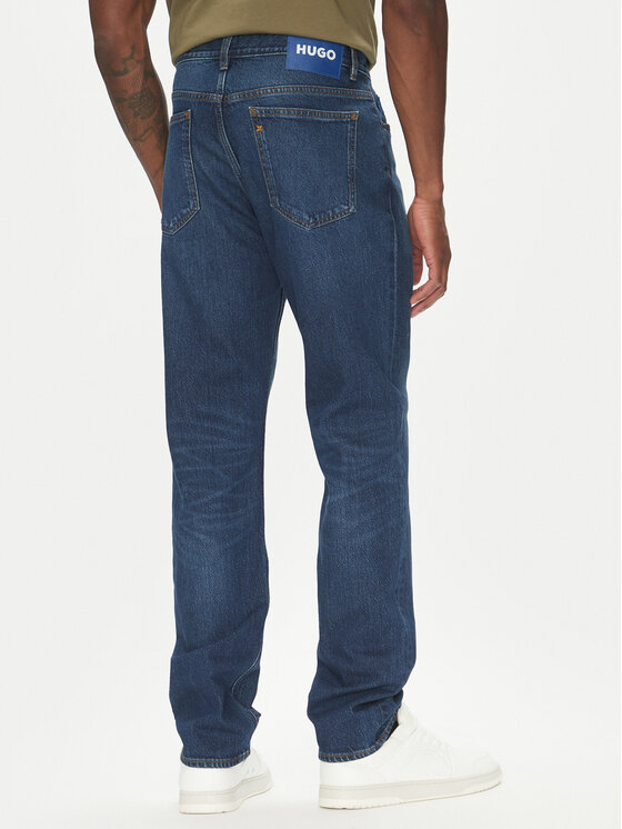 HUGO HUGO Džínsy Ash 50541583 Tmavomodrá Regular Fit