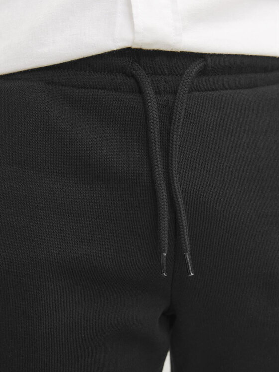 Jack & Jones Junior Jack & Jones Junior Szorty sportowe Swift 12249966 Czarny Slim Fit