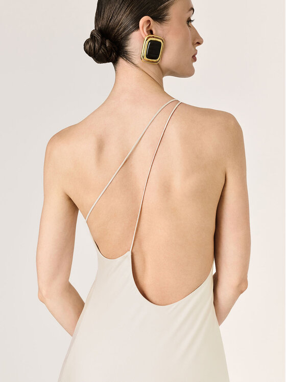 La Mania La Mania Vestito AMBER Bianco Classic Fit