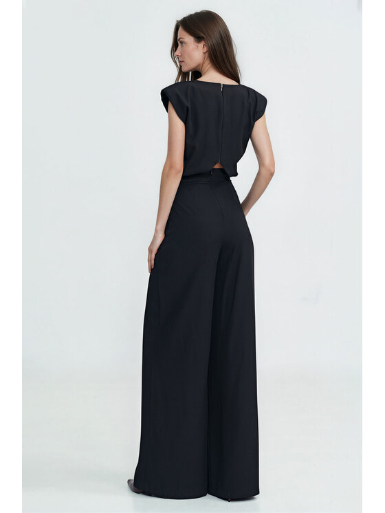 NIFE NIFE Kombinezon KM54 Czarny Straight Fit