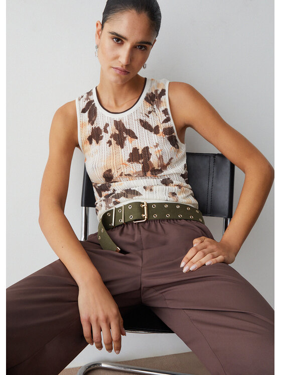 Liu Jo Liu Jo Sweter TA6221MA64RL9045 Fioletowy Regular Fit