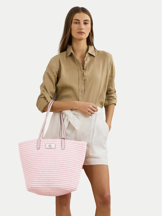 LAUREN RALPH LAUREN LAUREN RALPH LAUREN Ročna torba Brie Large 431966868001 Roza