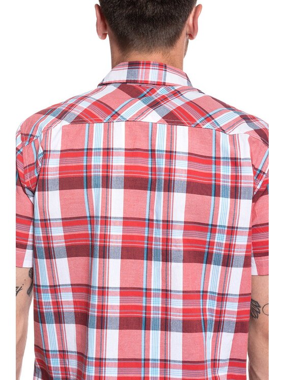 Mustang Mustang Camicia COLLIN BASIC CHECK Multicolore Regular Fit