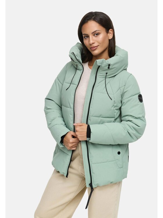 Marikoo Marikoo Kurtka zimowa Kuscheltatze Zielony Regular Fit