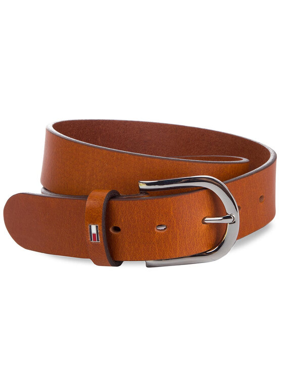 Tommy Hilfiger Tommy Hilfiger Curea de Damă New Danny Belt WW0WW11590 Maro