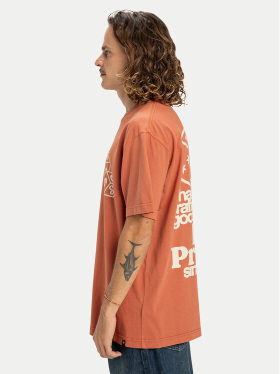 DC Shoes DC Shoes T-Shirt High Rollin EDYZT04367 Πορτοκαλί Regular Fit