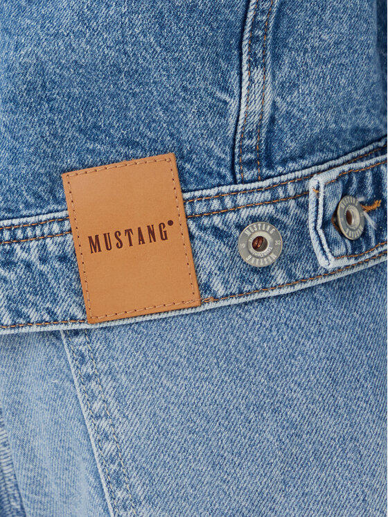 Mustang Mustang Jeansová bunda Arcata 1016219 Modrá Loose Fit