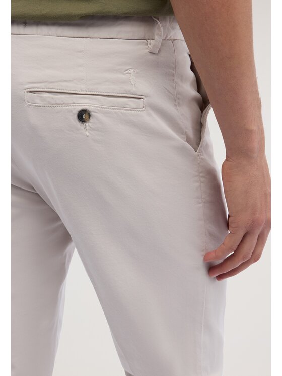 Trussardi Trussardi Pantaloni di tessuto P705M800134N011 Bianco Regular Fit