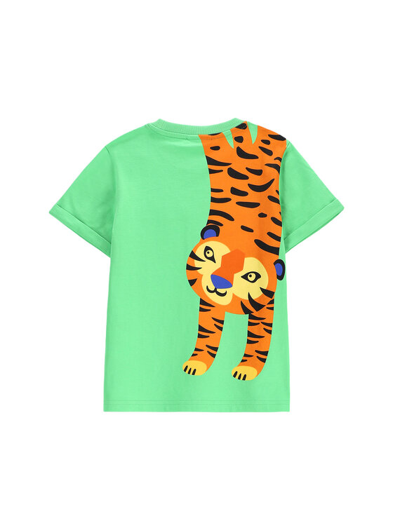 Coccodrillo Coccodrillo T-shirt WC5143205TBK Verde Regular Fit