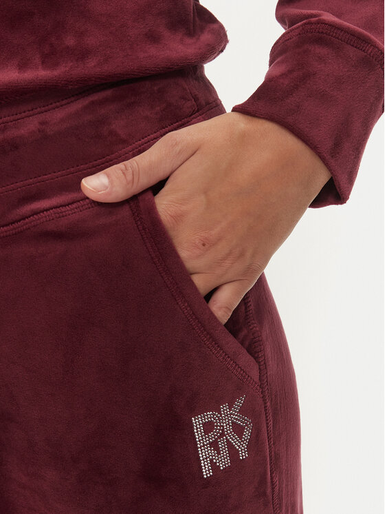 DKNY DKNY Долнище анцуг DP4P3535 Бордо Regular Fit