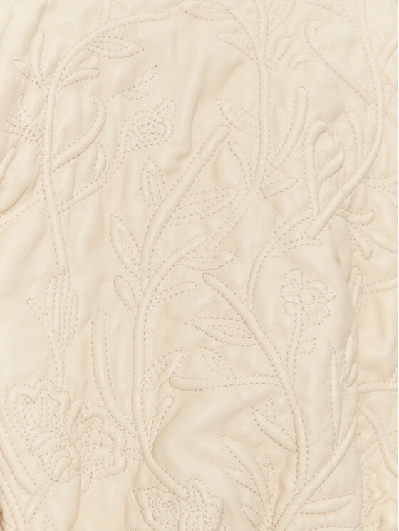 Munthe Munthe Gonna di pelle Frauke 251121725105 Beige Regular Fit