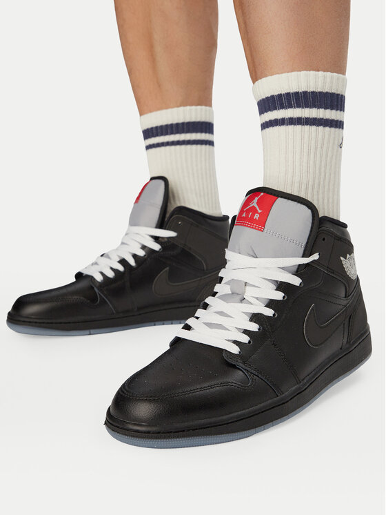 Nike Nike Sneakersy Air Jordan 1 Mid SE HV5177 010 Černá