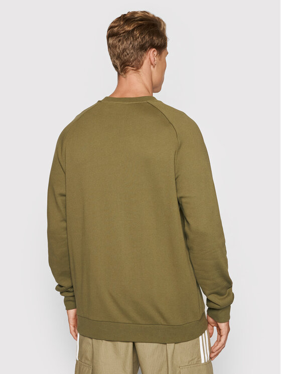 adidas Μπλούζα adicolor Classics Trefoil Crewneck H06652 Πράσινο Regular  Fit • Modivo.gr