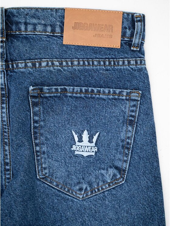 Jigga Wear Jigga Wear Jeansy Klasyczne 131771 Niebieski Regular Fit