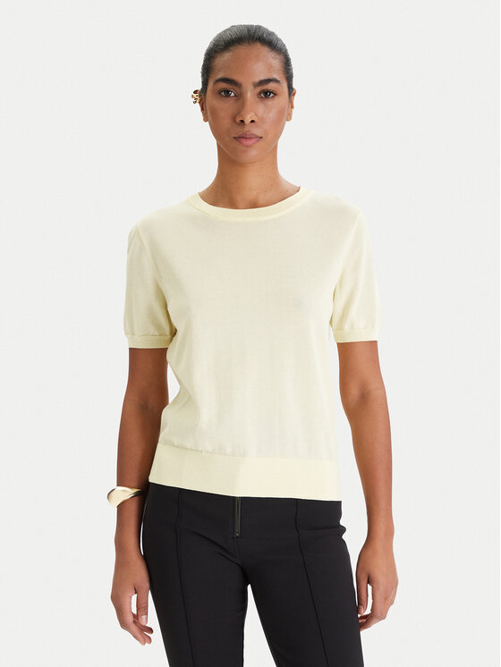 Patrizia Pepe Patrizia Pepe Sveter 8K0409/K027-Y478 Žltá Regular Fit