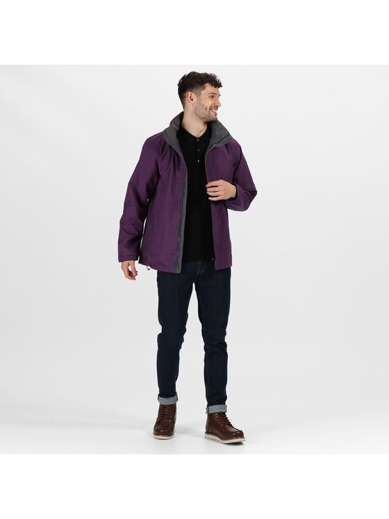 Regatta Regatta Kurtka outdoor Ardmore Fioletowy Classic Fit