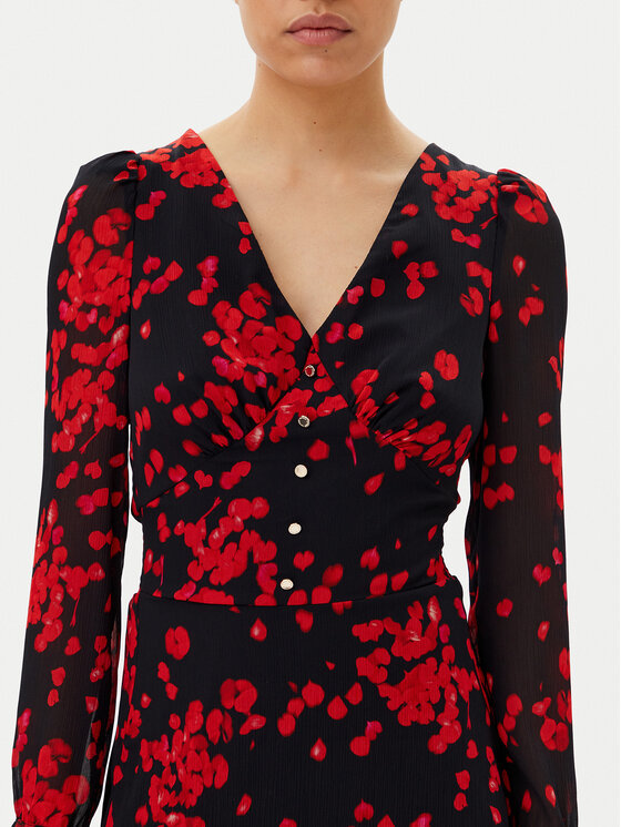 Morgan Morgan Rochie de zi 251-RCRUSH.F Negru Regular Fit