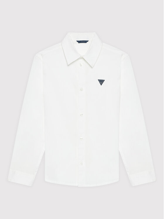 Camicia L81H14 WE5W0 Bianco Regular Fit