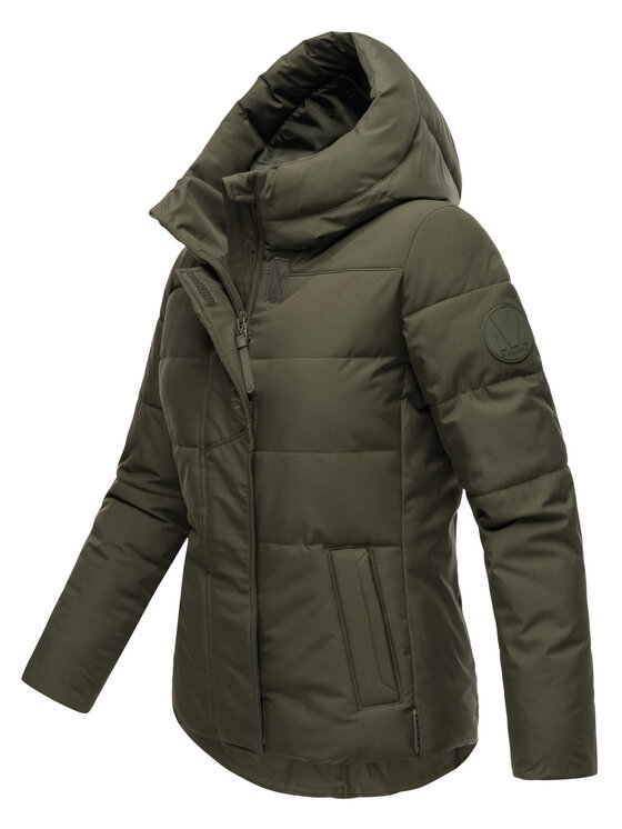Marikoo Marikoo Kurtka zimowa Elira Zielony Regular Fit