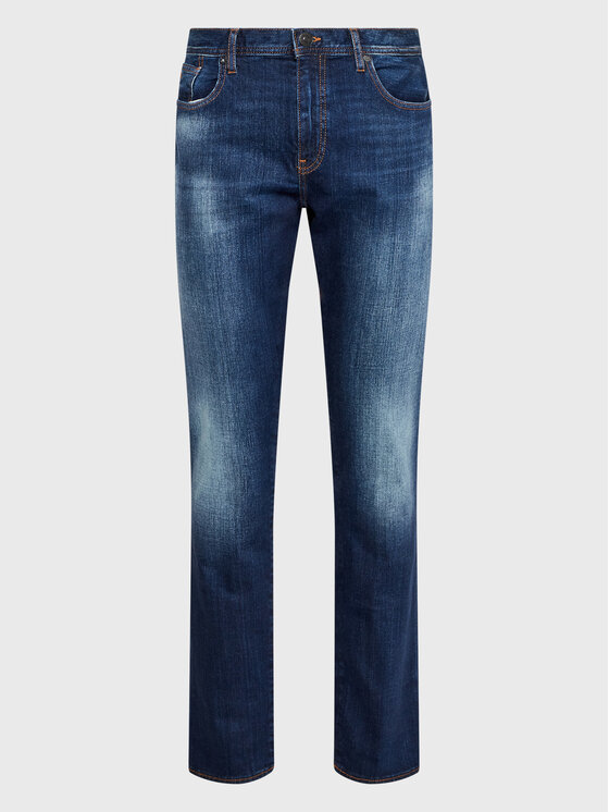 Armani Exchange Armani Exchange Jeansy 6LZJ13 Z1P3Z 1500 Tmavomodrá Slim Fit
