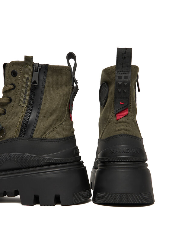 Palladium Palladium Škornji Pallasquad Zip Tx 99532-325-M Zelena