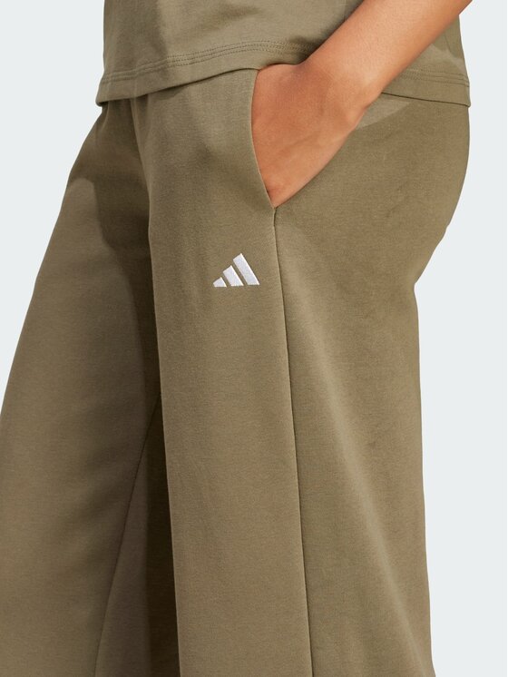 adidas adidas Spodnie materiałowe 163348 Zielony