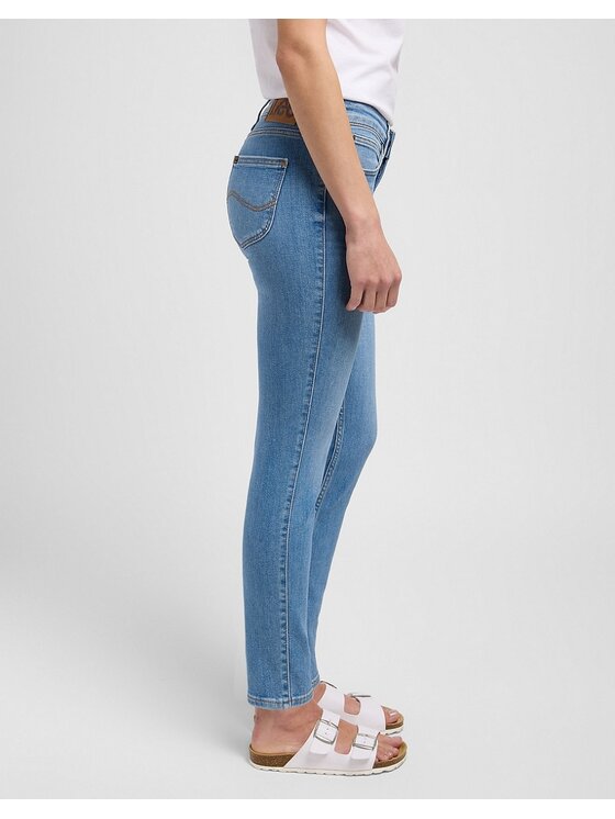 Lee Lee Jeansy SCARLETT Niebieski Skinny Fit