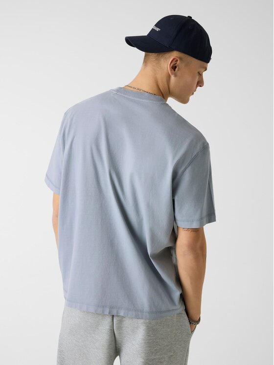 Guess Guess T-Shirt 183251 Modrá Classic Fit