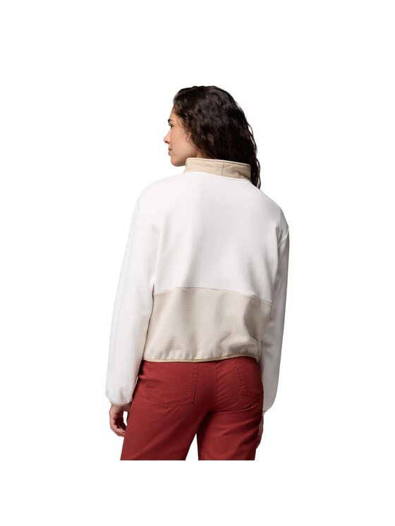 Columbia Columbia Polar Sequoia Grove II Half Zip Fleece 2173841125 Biały Regular Fit