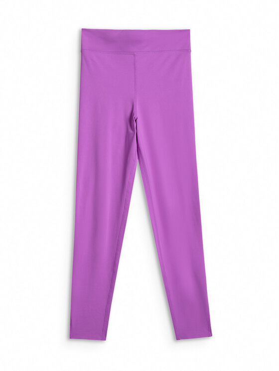 4F 4F Legginsy TRAINING Różowy Slim Fit