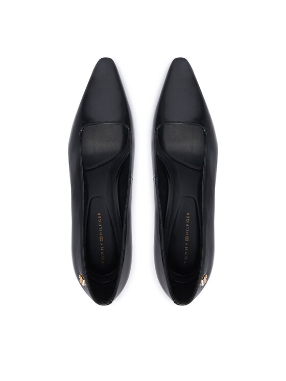 Tommy Hilfiger Tommy Hilfiger High Heels Squared Toe High Heel Lth Pump FW0FW09510 Schwarz