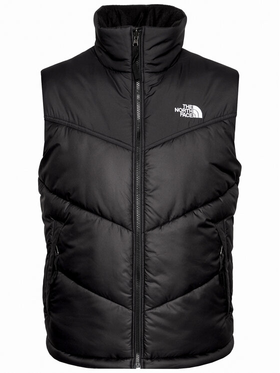 Chaleco The North Face Saikuru - Negro/Gris, Impermeable Y Con Aislamiento
