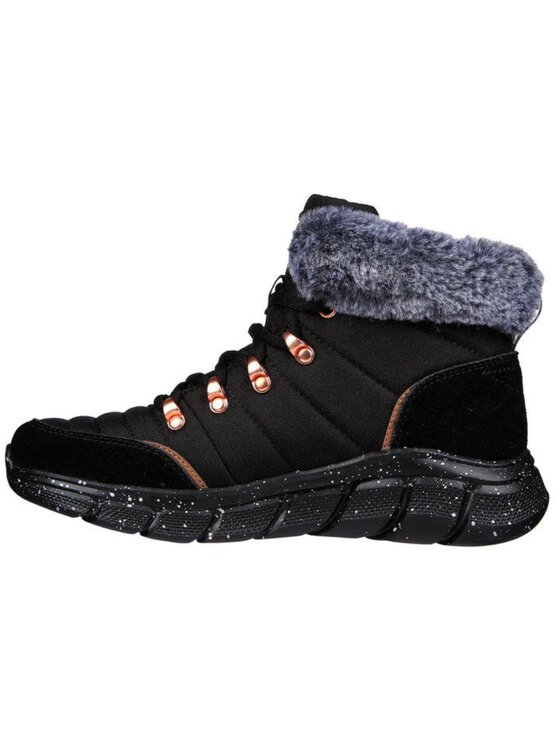 Skechers Skechers Botki 117339-BBK_3 Czarny