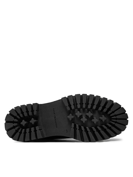Tommy Hilfiger Tommy Hilfiger Боти тип челси Chunky FM0FM05197 Черен