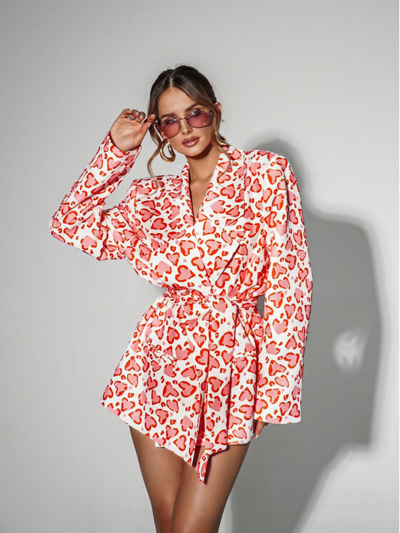 LilaLou LilaLou Marynarka About You Kolorowy Oversize