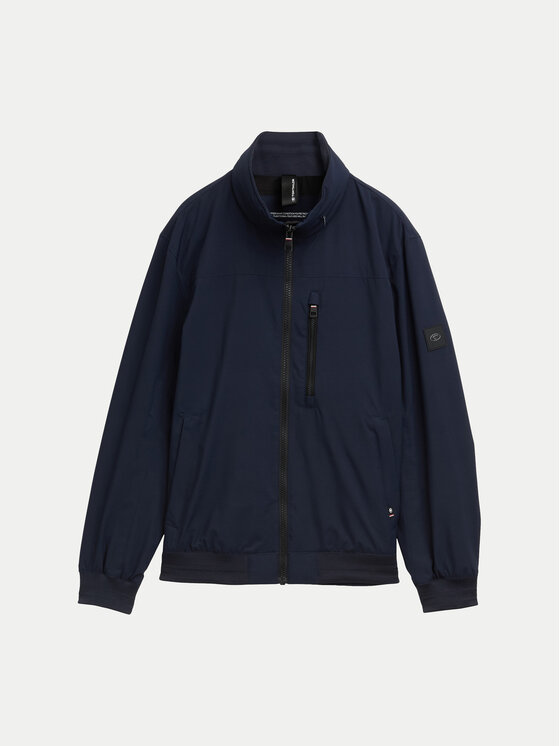 Tom Tailor Tom Tailor Μπόμπερ μπουφάν 1044097 Σκούρο μπλε Regular Fit